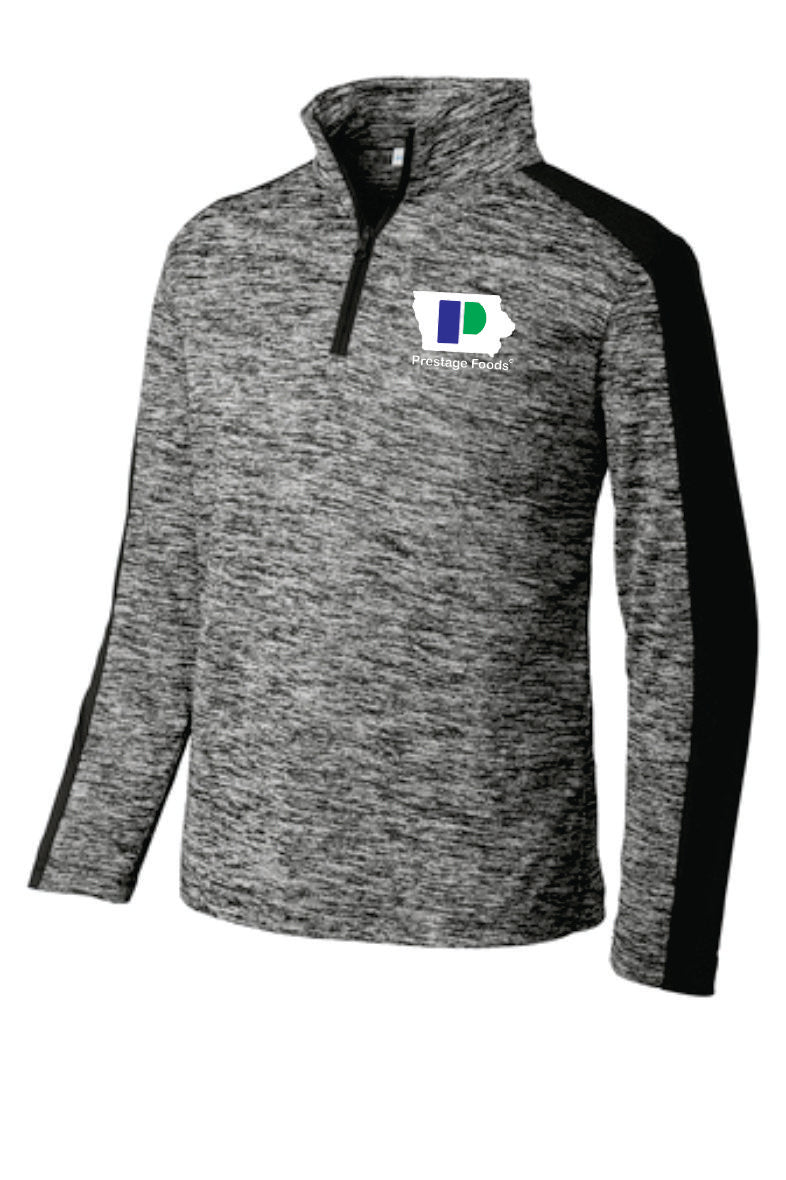 Sport-Tek® Youth PosiCharge® Electric Heather Colorblock 1/4-Zip Pullover